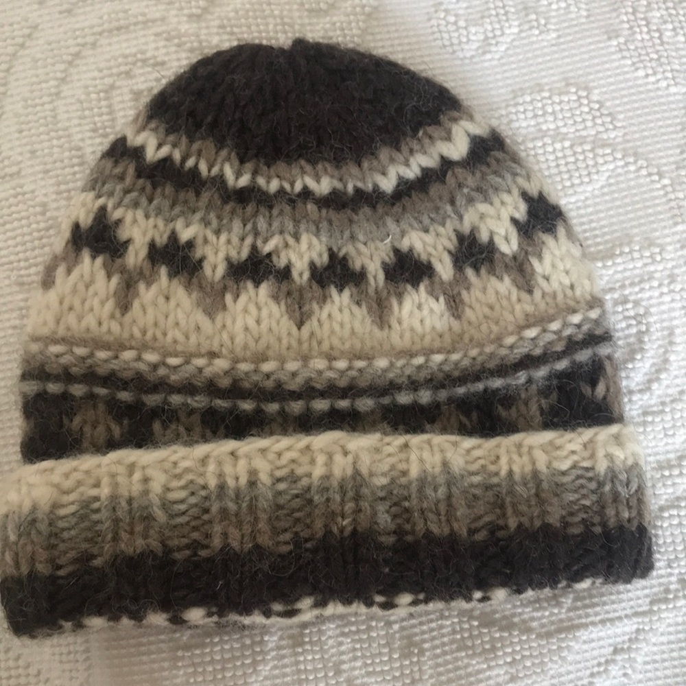 Beautiful Fair Isle Nordic Style Wool Hat